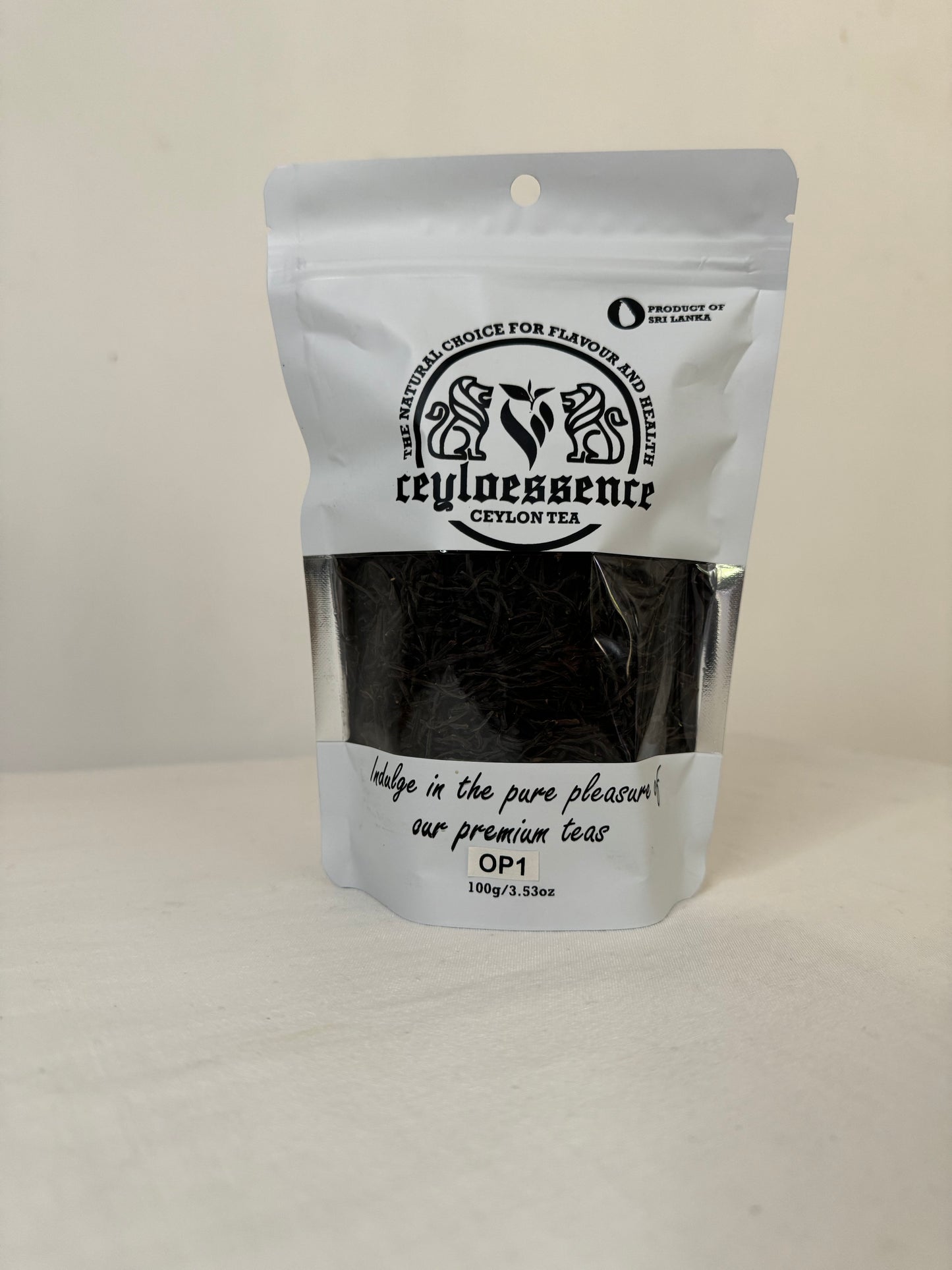 Original Ceylon Black Tea OP1 (Orange Pekoe 1 ) 100% Best Quality Pure Natural Loose Leaf 100g Packet