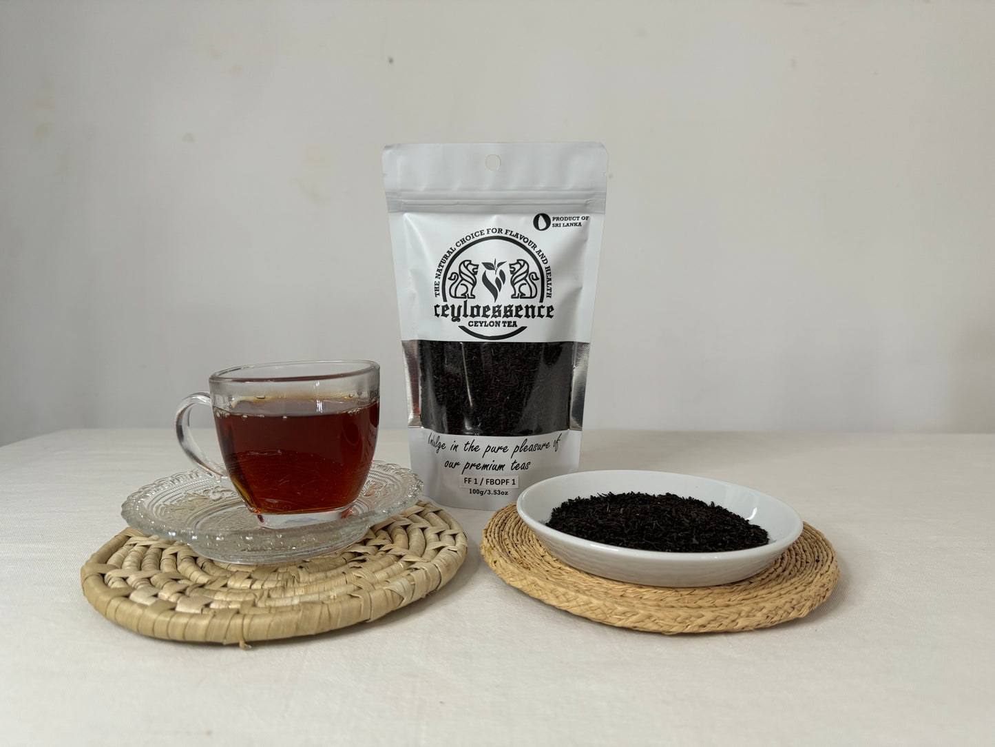 Original Ceylon Black Tea FF 1 / FBOPF 1 100% Best Quality Pure Natural Loose Leaf 100g Packets