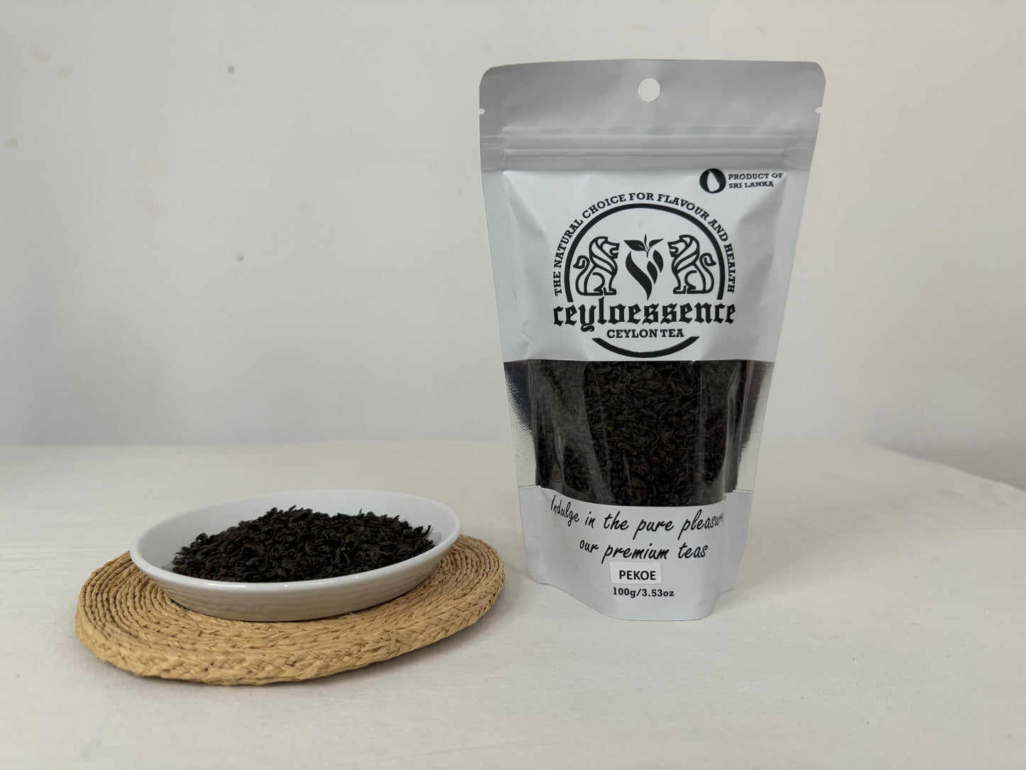 Original Ceylon Black Tea PEKOE 100% Best Quality Pure Natural Loose Leaf 100g Packets