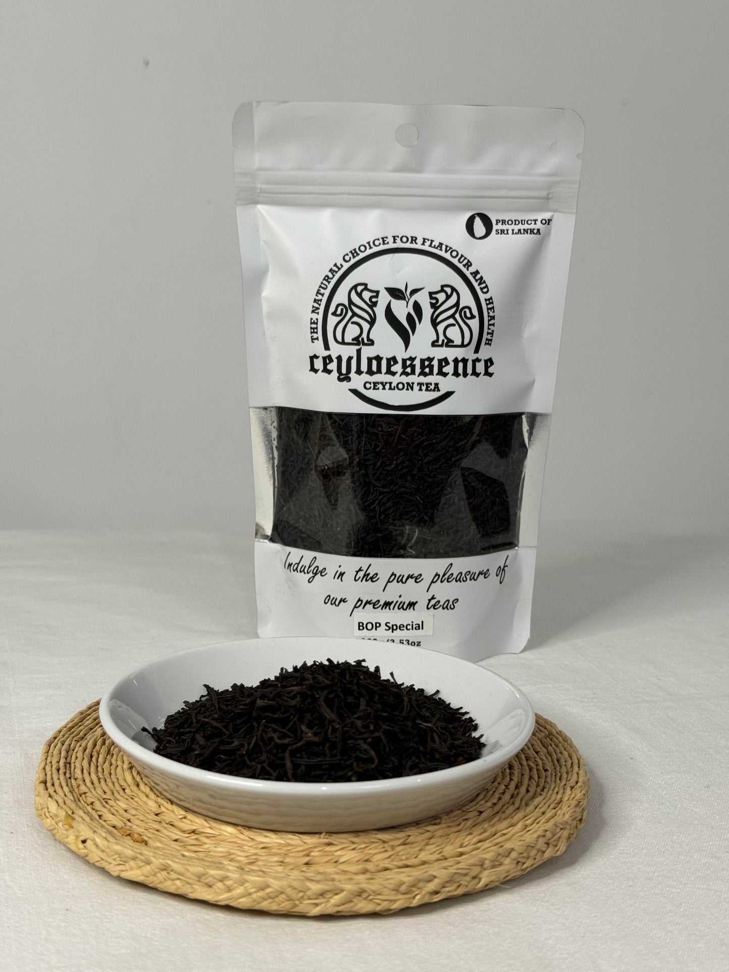 Original Ceylon Black Tea BOP Special 100% Best Quality Pure Natural Loose Leaf 100g Packet