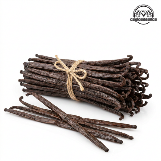 Natural Ceylon Bourbon Vanilla Beans – Grade B | Extract & Brewing