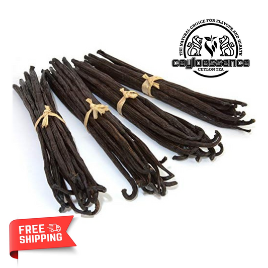 Premium Grade-A Tahitian Vanilla Beans 100% Best Gourmet, Fresh & Aromatic Pods