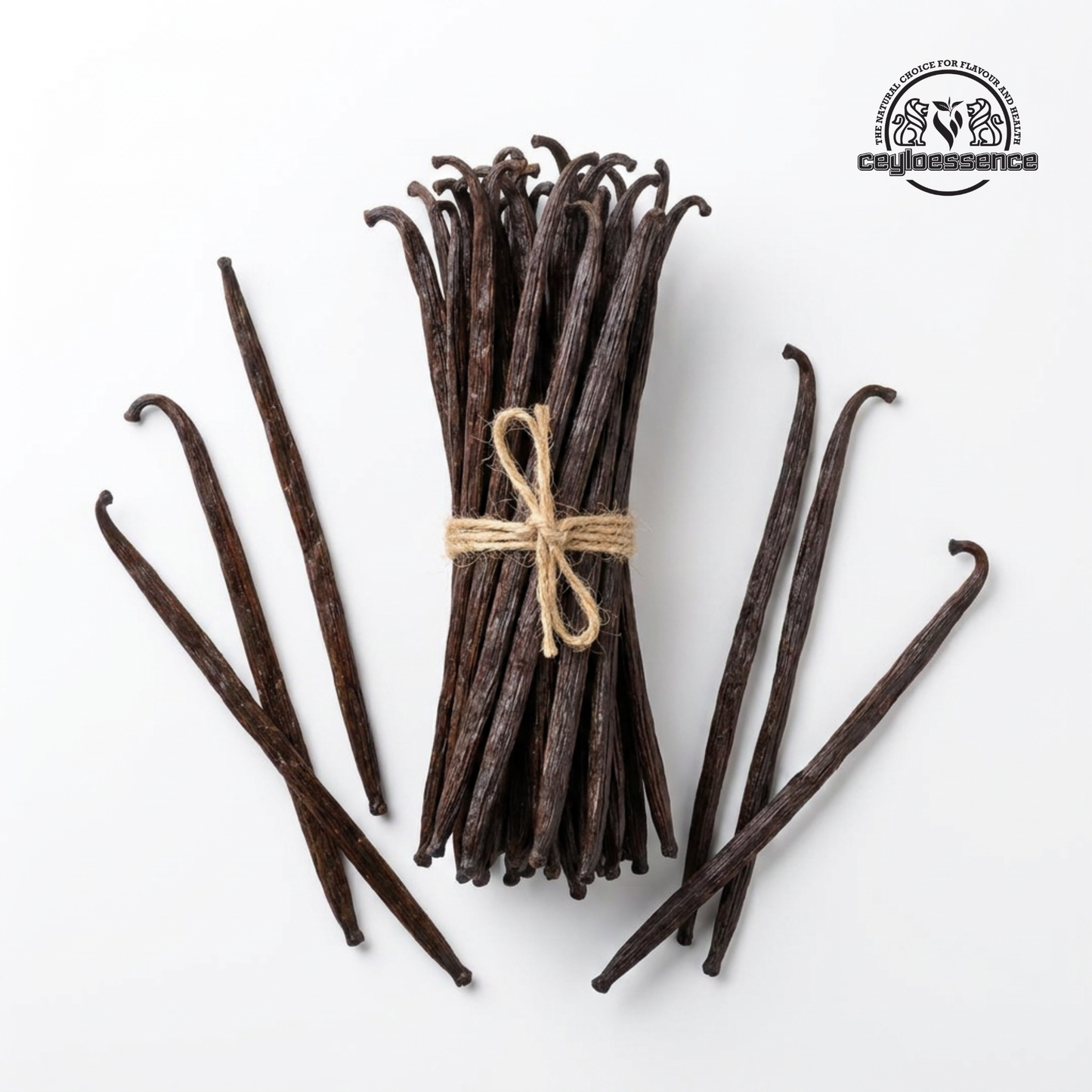 Natural Ceylon Bourbon Vanilla Beans – Grade B | Extract & Brewing