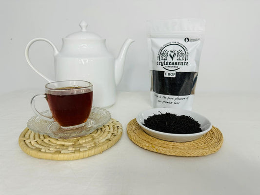 Original Ceylon Black Tea F-BOP 100% Best Quality Pure Natural Loose Leaf 100g Packets